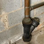 cast to copper broken sewer line needs replacement