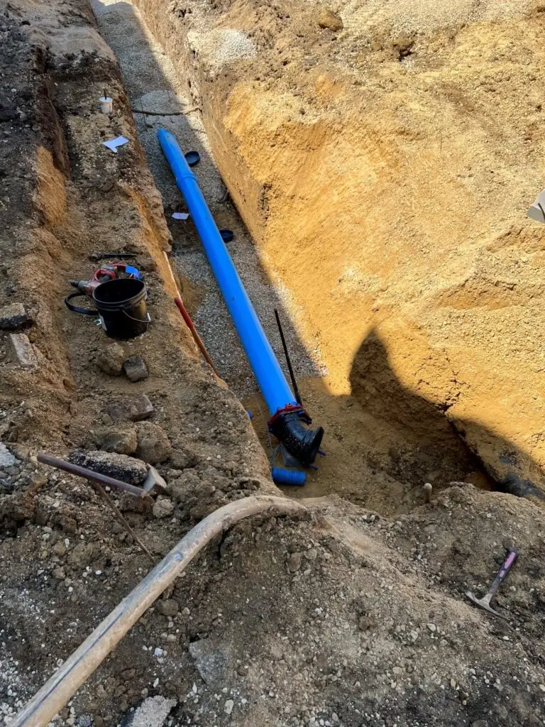 water distribution system for commercial leak detection services